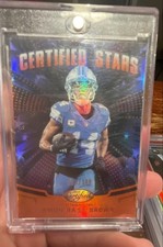 2025 Panini Certified - Certified Stars Amon-Ra St. Brown #CST-ASB Mirror Orange
