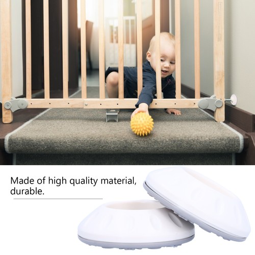 4PCS Baby Gate Wall Protector Free Punch Safety Wall Bumpers Guard For Doorway - Picture 5 of 22