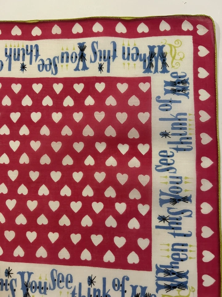 When You See This, Think Of Me” Hankie Unsigned Tammis Keefe - Image 4 of 4