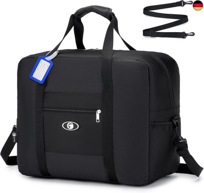 SPAHER Weekender Handgepäck 45x36x20 Reisetasche Faltbare Ultraleicht 