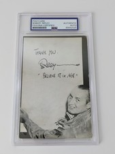 Robert Ripley Signed Inscribed Postcard PSA Authentic Ripley's Believe It Or Not
