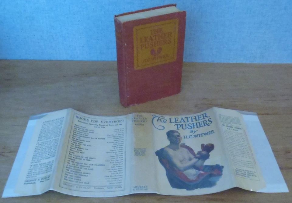 THE LEATHER PUSHERS by H. C. Witwer 1921 Romance of the Ring Boxing Novel HBDJ Foto 3 de 4