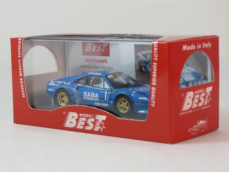 Best model Ferrari 308 GTB #1 winner Rally Mille Miglia 1983 1/43 BEST9630/2 - Immagine 4 di 4