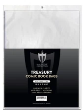 100ct Max Pro NON-Resealable Treasury Comic Book Bags Acid Free Archival