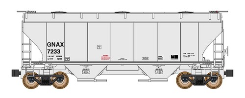 Tolva de 2 bahías InterMountain escala N 669018 Holcim GNAX Trinity 3281 | Zustand: New