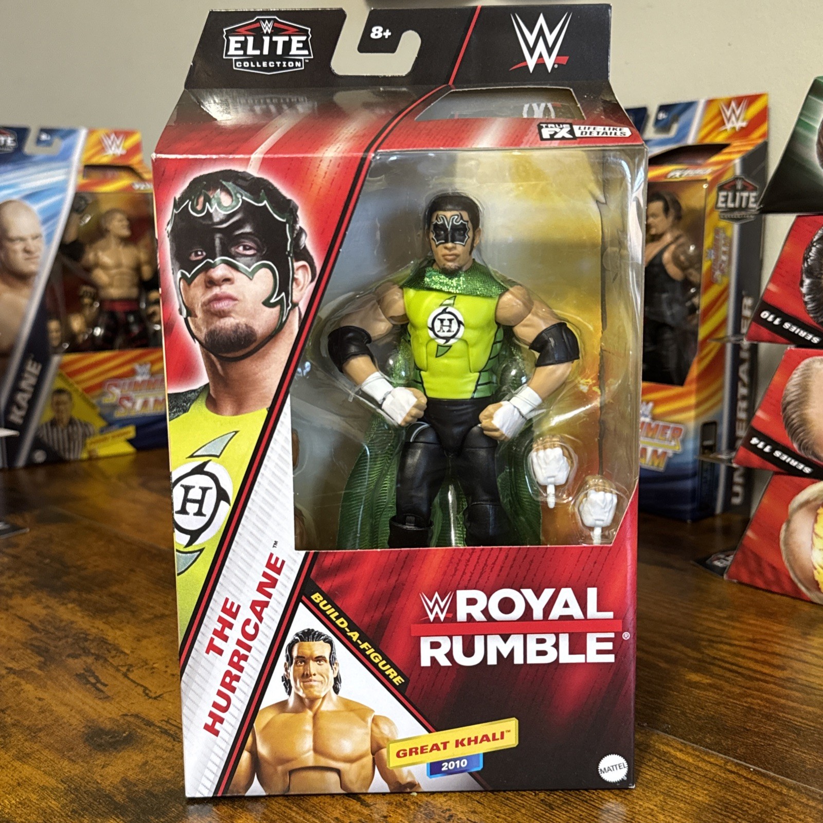 WWE Elite Royal Rumble Collection The Hurricane Action Figure MOC Sealed