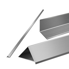 Aluminium Alloy Metal Corner Guards 12 Pieces, Metal Wall Corner Protection G...