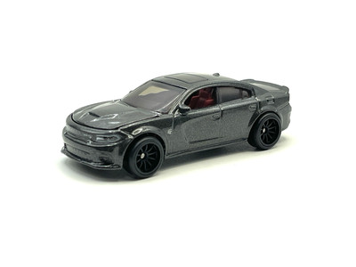 Matchbox Moving Parts 2020 Dodge Charger SRT (black) CUSTOM WHEEL SWAP by AEB