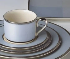 Lenox Blue Frost 5PC Place Setting Dinnerware Set Never Used In Box