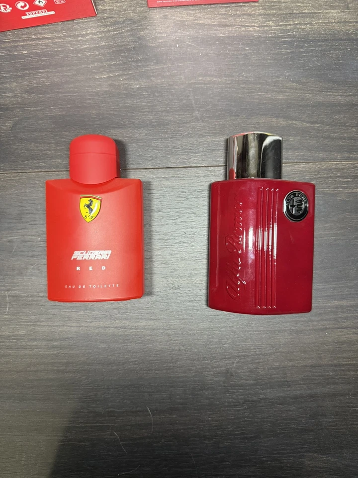 Lote de 2 colonias ferrari y alfa romeo, solo rociadas una o dos veces Foto 2 de 4