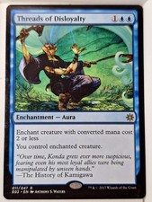 Threads of Disloyalty - Explorers of Ixalan - Magic the Gathering MTG Nice!