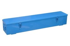 30 Liter Werkzeugkiste Transportkiste Metallkiste Blechkiste SK blau W1345
