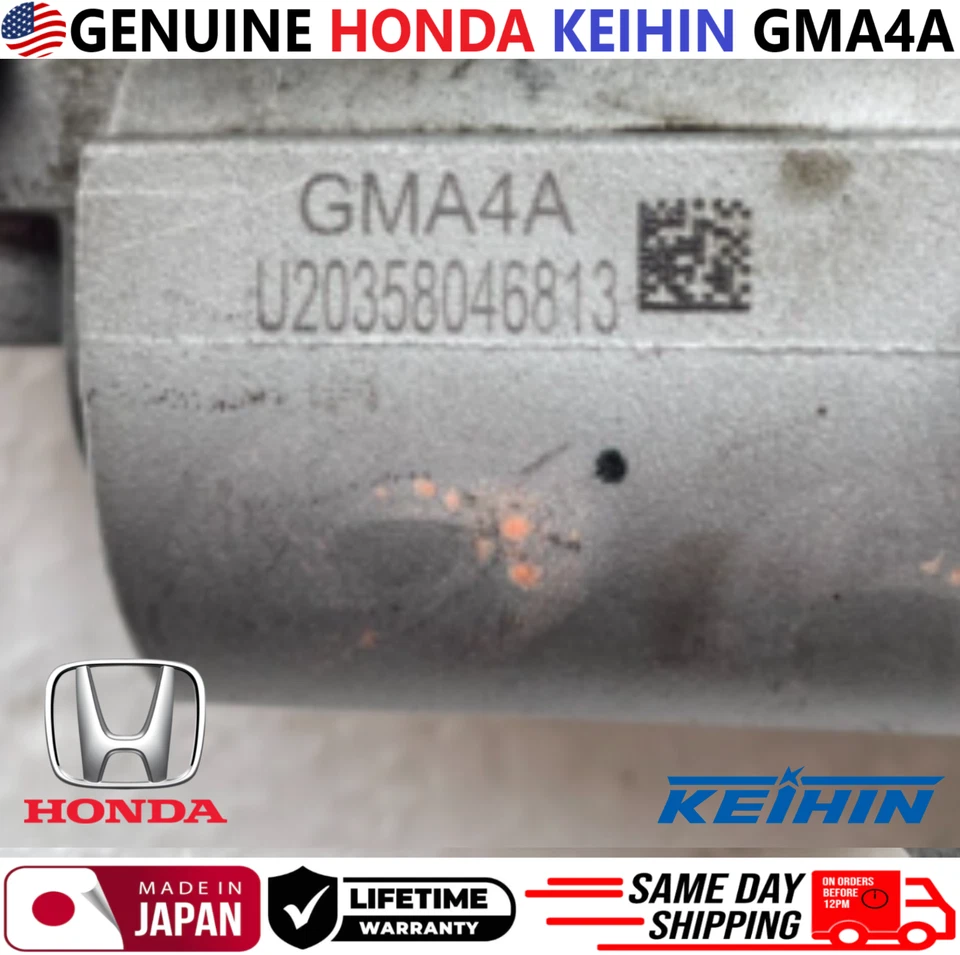 Cuerpo de acelerador HONDA ORIGINAL para Honda Civic 2006-2011 1,8 L, GMA4A, 16400-RNB-A01 Foto 4 de 4