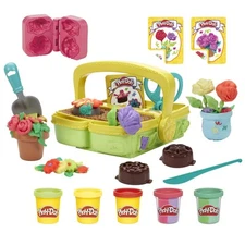 Play Doh Flower Garden Playset Creative Tactile Fun for Kids Ages 3 and Up
