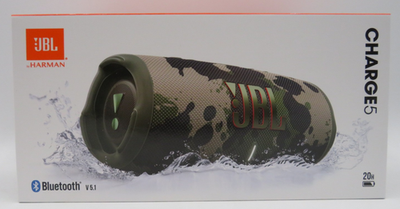 JBL Charge 5 Portable Bluetooth Speaker Squad Camo for sale online
