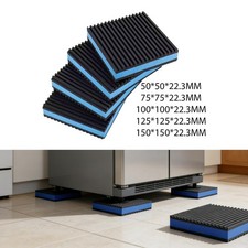 Anti Vibration Pad Shock Absorbing Office Outdoor Nonslip Rubber EVA Sound
