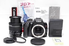 Canon Kiss X10 DSLR Camera 4K Video Wi-Fi Bluetooth Full Set Excellent Condition