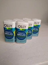 6 Pack Olly Mighty Mojo Resveratrol Pine Bark 30 caps *SEALED* Exp 11/2025