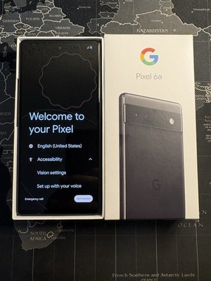 Google Pixel 6a - 128 GB - Charcoal (Total Wireless/Straight Talk) - GX7AS
