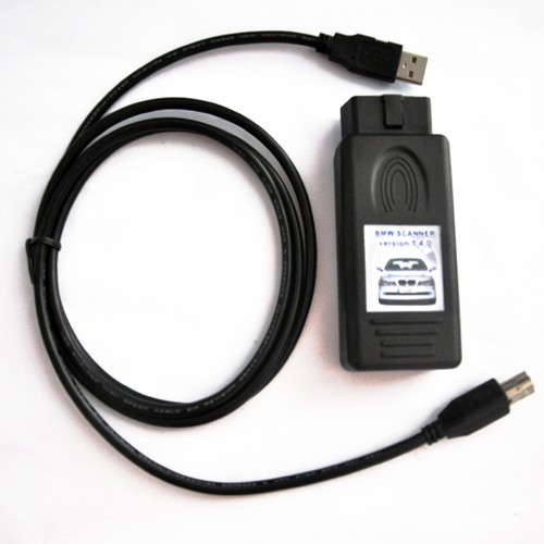 Bmw Scanner 1.4 usb diagnosis E38 E39 E46 E53 X5 E83 X3 E85 Z4 OBD2 Borrar Error - Imagen 2 de 2