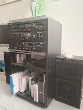 Stereo INNO-HIT multifunzione con mobiletto, 2 casse e dischi