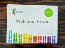 23andMe Ancestry + Traits DNA Saliva Kit - All Fees Included, No Extra Cost $119