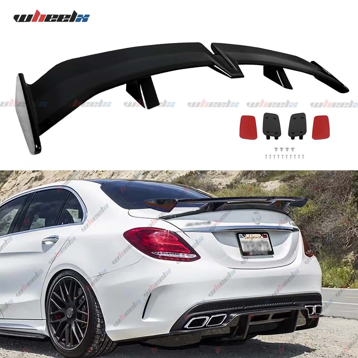 Sl55 Rear Spoiler 54