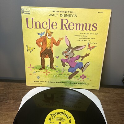 D AMFITHEATROF, P SMITH   - Walt Disney's Uncle Remus  1963 US MONO LP - RARE!