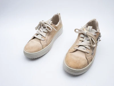 LEGeRO Baskets Femme Chaussures De Loisirs Beige Taille 38,5 EU Art 28891-56 - Photo 1/4