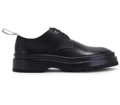 Jaquemus Shoes Mens Les Debris Pavan Derby Style Boots Black Size 44 $820!!