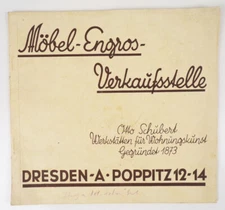Age Catalog Furniture Engros Otto Schubert Workshops Wohnungskunst Dresden
