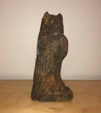 Egyptian Hard Stone Horus The Falcon God As Bird