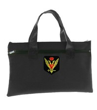 Scottish Rite Wings Up 33rd Degree - Black Masonic Tote Bag Crowned Double Eagle