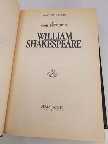VERGOLDETE Komplettwerke von William Shakespeare Ledermeisterbibliothek Amaranth - Bild 6 von 6