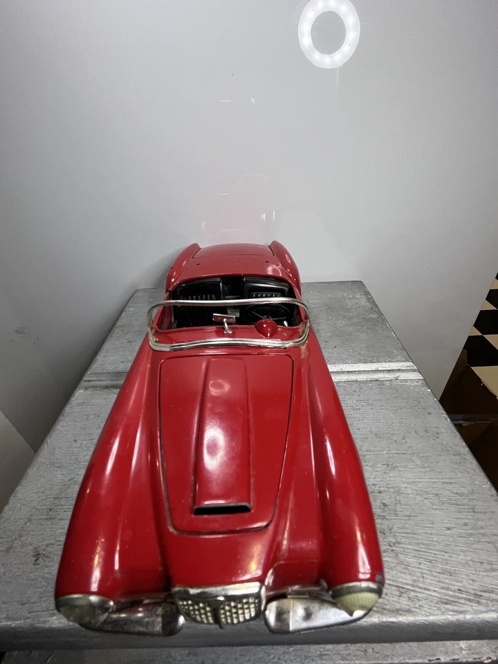 Coche diecast Bburago 1955 Lancia Aurelia Italia B24 Spider convertible escala 1:18. Foto 2 de 4