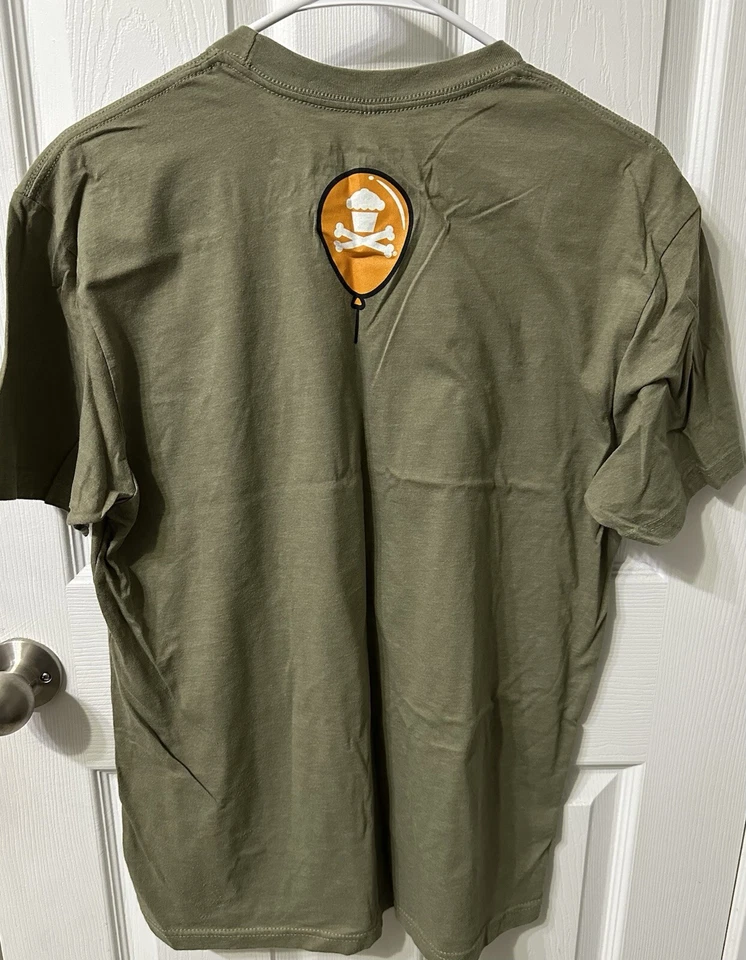 Camiseta Johnny Cupcakes Apoyo Scouting Boy Scout Talla Grande Verde Oliva Foto 4 de 4