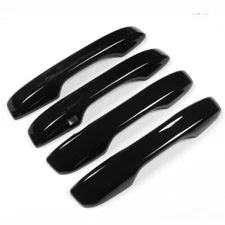 4PCS For Honda CR-V CRV 2023 Gloss Black Car Exterior Door Handle Covers Trim A+