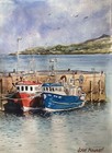 Watercolor Original Painting “The Pier” 11