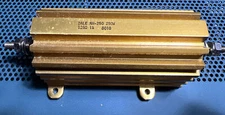 Dale NH-250 Watt 125 Ohm 1% Resistor Non Inductive.