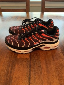 NIKE Air Max Plus TN Hot Lava Black Crimson Grey Running (852630-034) Men  Sz 8.5 | eBay