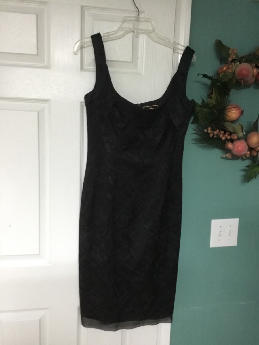 Dolce & Gabbana Only Under 40 Black Dress Knee length Satin
