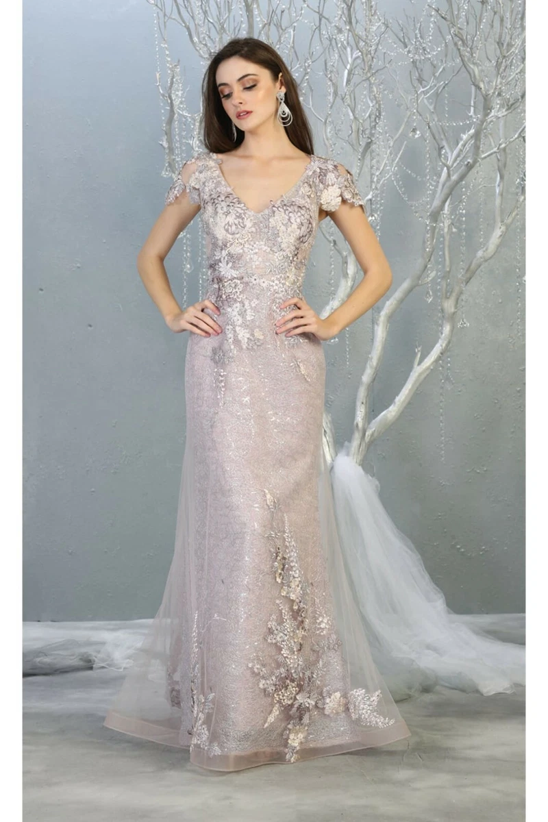 Cap sleeve formal best sale dresses