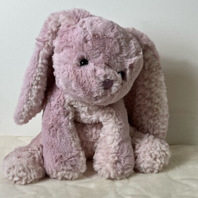 Gund Cozys Bunny Pink Lapin Plush Animal Lovey Super Soft Floppy 12  Stuffed Toy