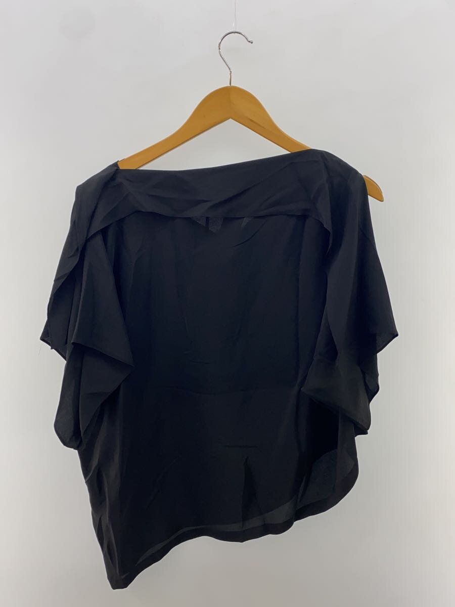 LUTZ HUELLE/半袖ブラウス/38/--/BLK/LZ-S21-0000-503 Black Short Sleeve Blouse by LUTZ HUELLE, Size 38, Other
