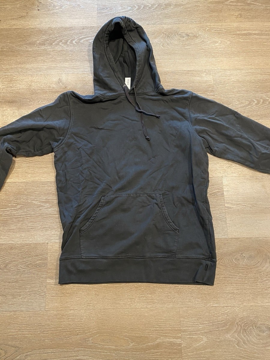 Supreme Overdyed Hooded Sweatshirt Black XL FW17 Brand New