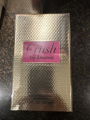Rihanna Crush Perfume For Women. EDP 3.4 Oz/100 ML. New Sealed Box. Rare & HTF.