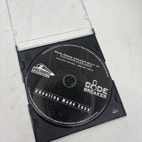 PSone PS1 Pelican Code Breaker Disc Only Playstation 1 GameShark Untested As Is
