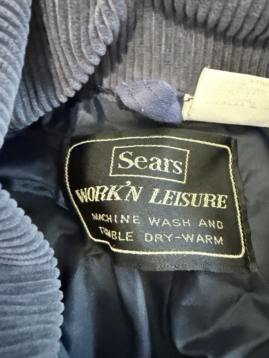 Vintage Sears Work N Leisure Coveralls 46 XL Tall USA Workwear