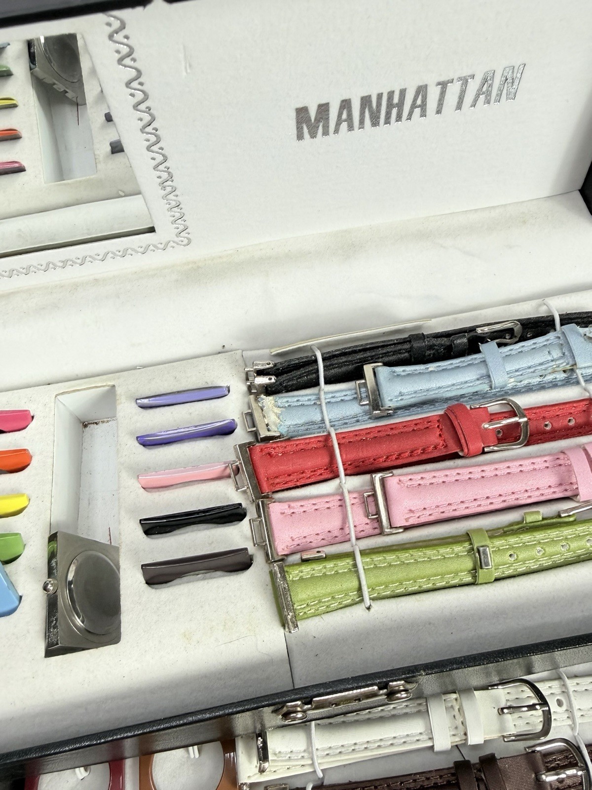 Manhattan Interchangeable Watch Quartz Set in Box… - image 11