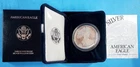 1995-P American Eagle 1 Oz Proof Silver Bullion Coin Box COA